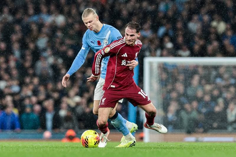 Football. Premier League. Manchester City - Liverpool. 09.11.2025