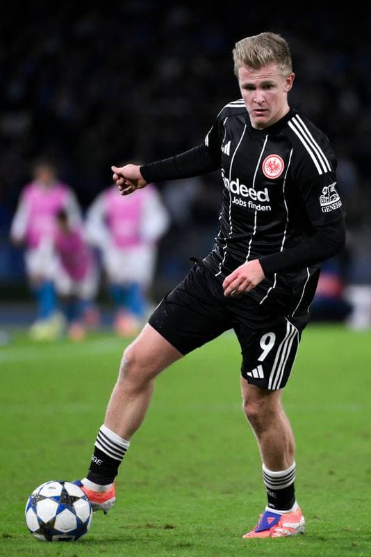 Football. UEFA Champions League. SSC Napoli - Eintracht Frankfurt. 04.11.2025
