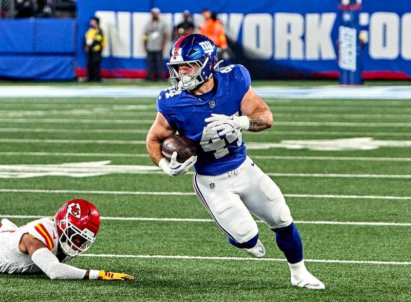 Football. NFL. Kansas City Chiefs - New York Giants. 21.09.2025