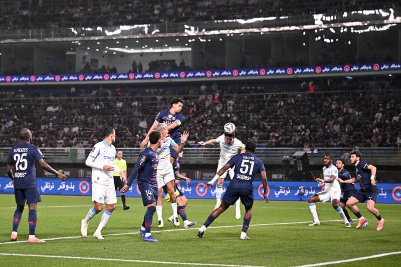 Football. Trophee des Champions. Paris Saint-Germain - Olympique de Marseille. 08.01.2026