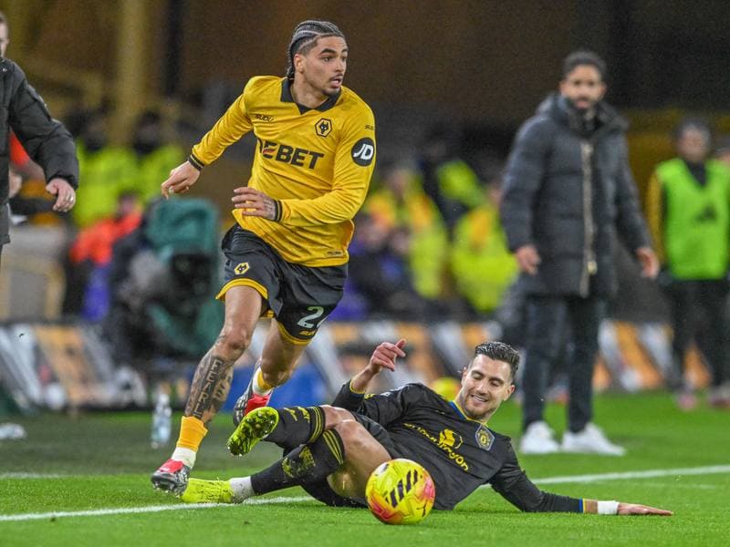 Football. Premier League. Wolverhampton Wanderers - Manchester United. 08.12.2025