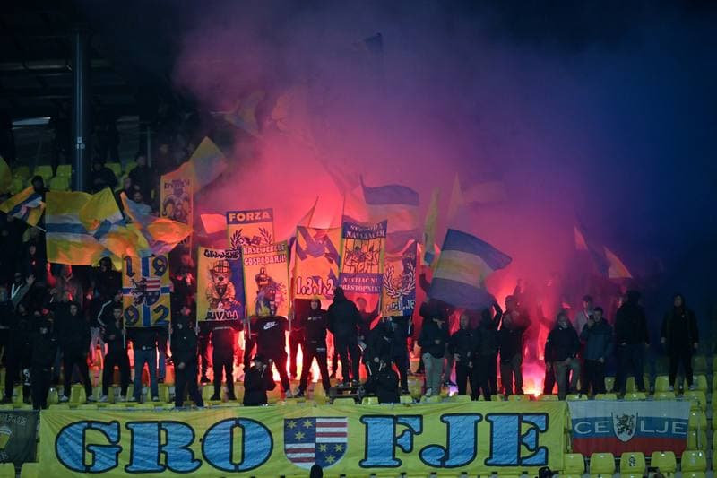 Football. UEFA Conference League. Celje - AEK Athens. 02.10.2025