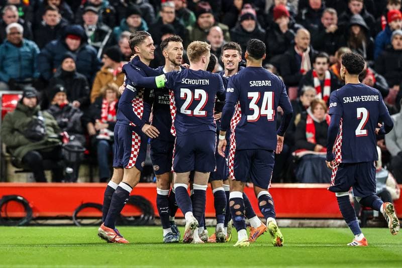 Football. UEFA Champions League. Liverpool - PSV Eindhoven. 26.11.2025