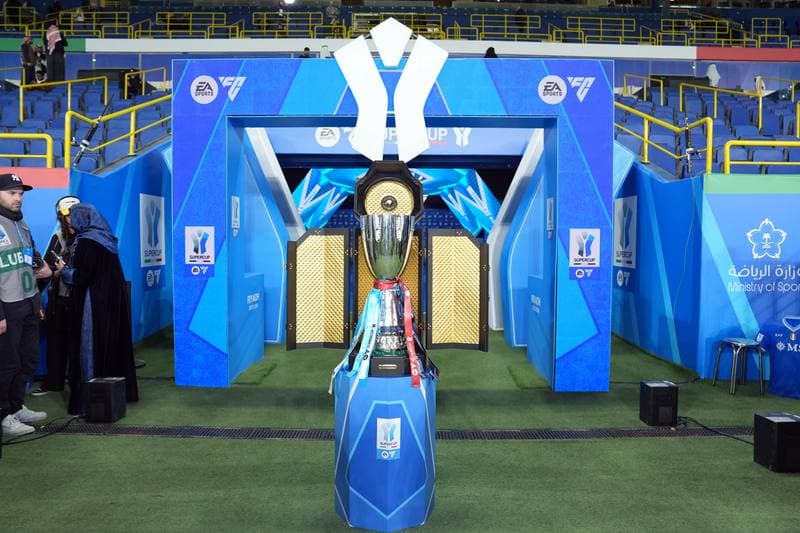 Football. EA Sports FC Supercup. Napoli - Bologna. 22.12.2025