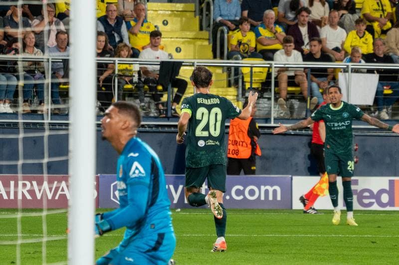 Football. UEFA Champions League. Villarreal - Manchester City. 20.10.2025