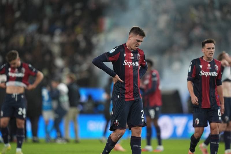 Football. EA Sports FC Supercup. Napoli - Bologna. 22.12.2025