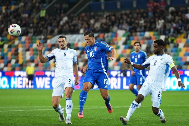 Football. 2026 FIFA World Cup Qualifiers. Italy - Israel. 14.10.2025