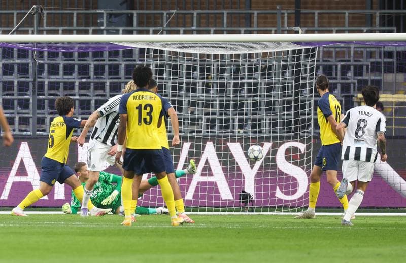 Football. UEFA Champions League. Royale Union Saint-Gilloise - Newcastle United. 01.10.2025