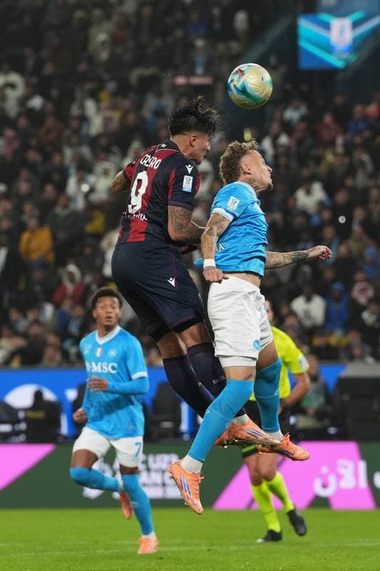 Football. EA Sports FC Supercup. Napoli - Bologna. 22.12.2025