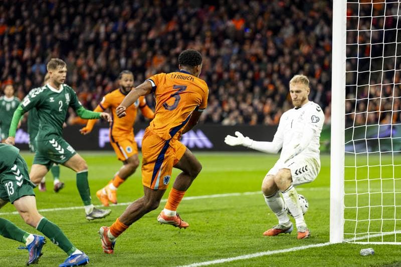 Football. FIFA World Cup Qualifiers. Netherlands - Lithuania. 17.11.2025