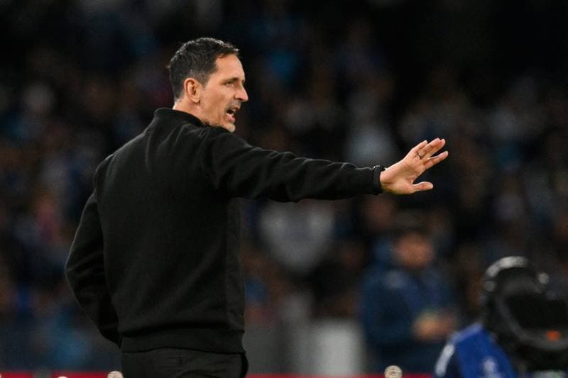 Football. UEFA Champions League. Napoli - Eintracht Frankfurt. 04.11.2025