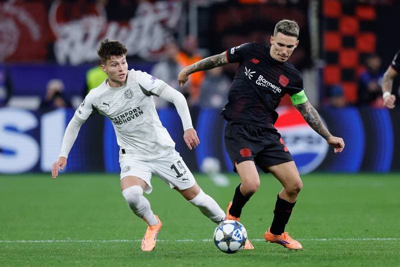 Football. UEFA Champions League. Bayer Leverkusen - PSV. 01.10.2025