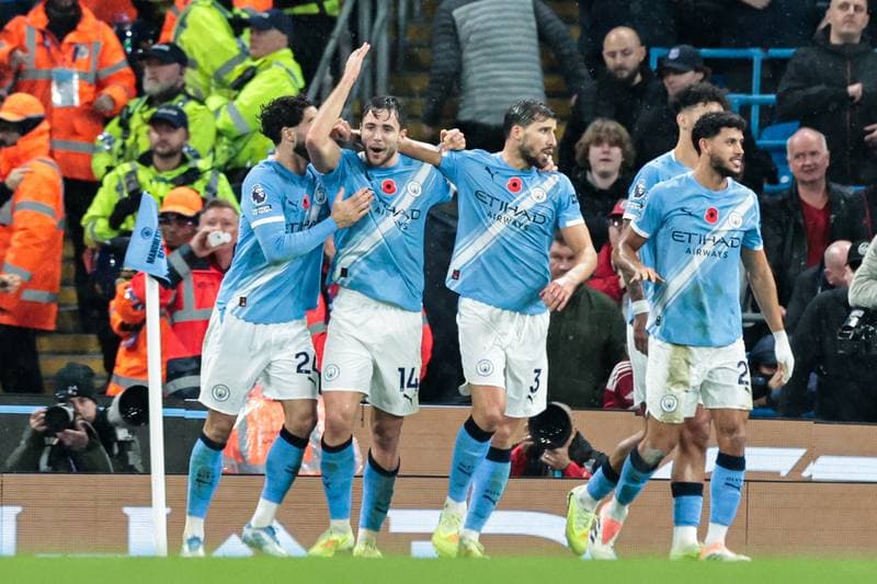 Football. Premier League. Manchester City - Liverpool. 09.11.2025