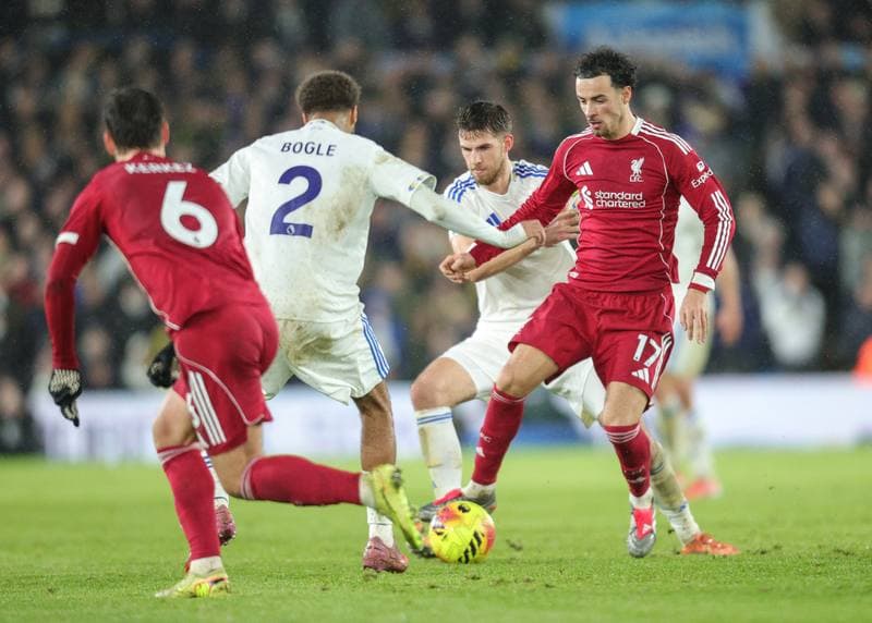 Football. Premier League. Leeds United - Liverpool. 06.12.2025
