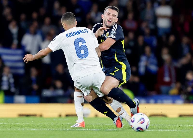 Football. 2026 FIFA World Cup Qualifiers. Scotland - Greece. 09.10.2025