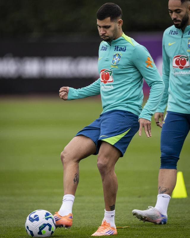 Football. Brazil. Training. 15.11.2015
