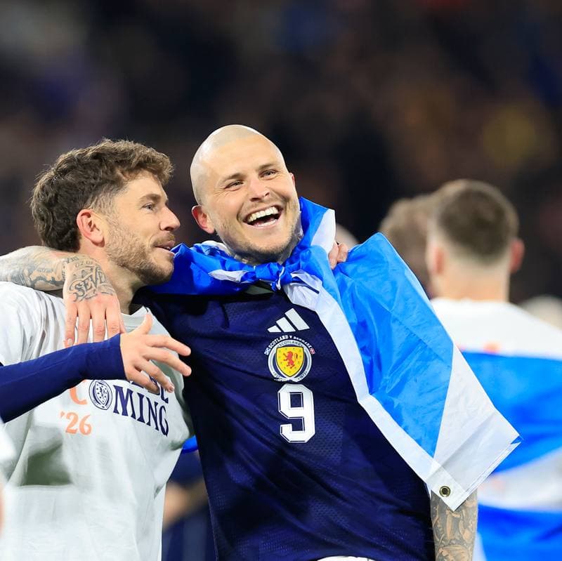 Football. 2026 FIFA World Cup Qualifiers. Scotland - Denmark. 18.11.2025