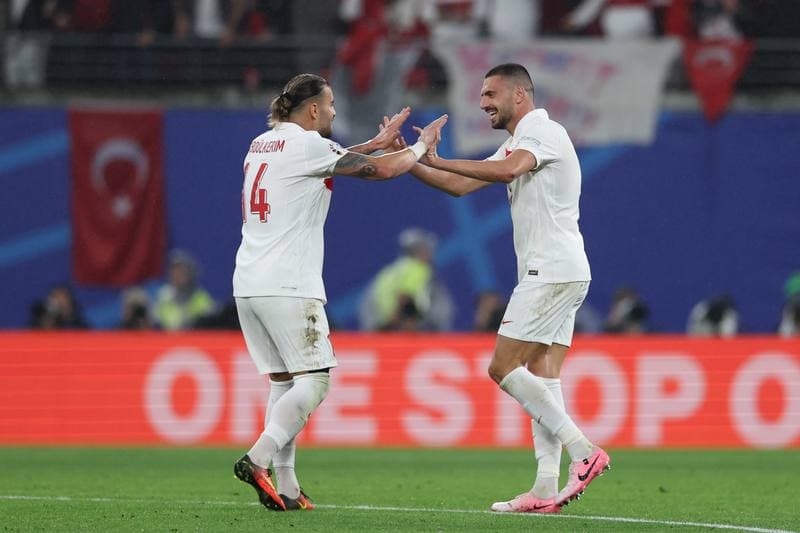 Football. UEFA EURO 2024. Austria - Turkiye. 02.07.2024