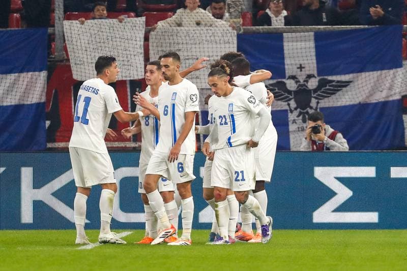 Football. 2026 FIFA World Cup Qualifiers. Greece - Scotland. 15.11.2025