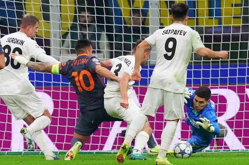 Football. UEFA Champions League. Inter - Kairat Almaty. 05.11.2025