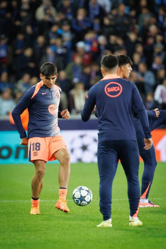 Football. UEFA Champions League. Club Brugge - Barcelona. 05.11.2025