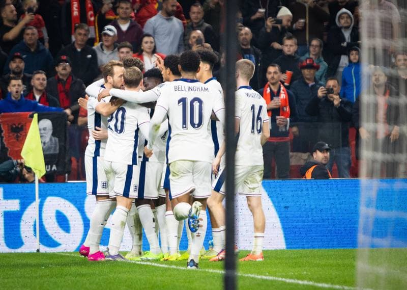 Football. UEFA European Championship. Albania - England. 08.09.2025