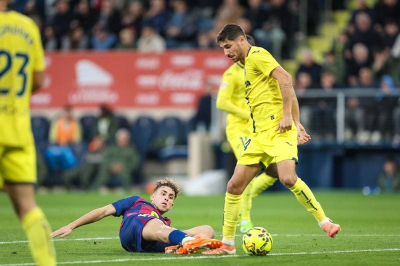 Football. La Liga. Villarreal CF - FC Barcelona. 21.12.2025