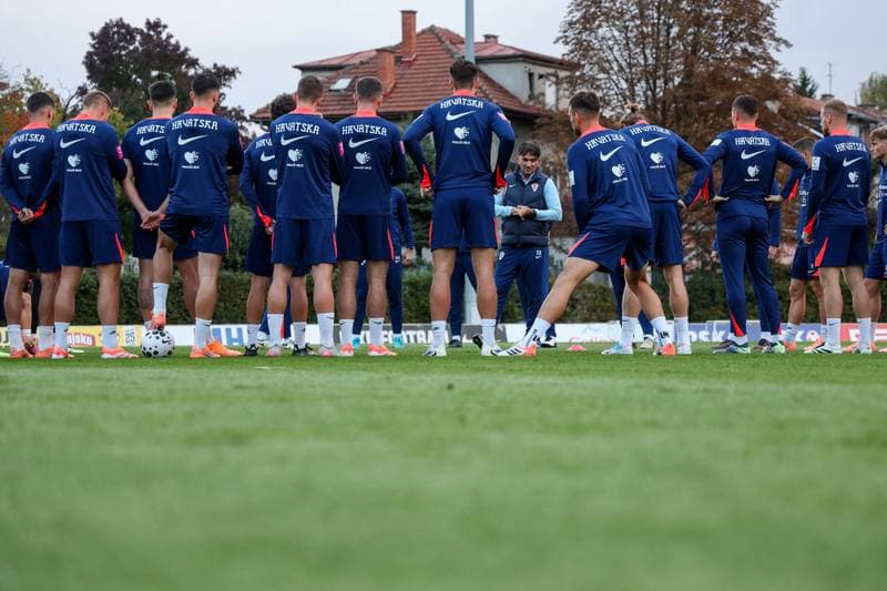 Football. Croatia. Training. 07.10.2025