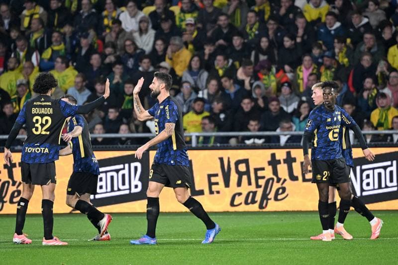 Football. Ligue 1. FC Nantes - Lille OSC. 19.10.2025