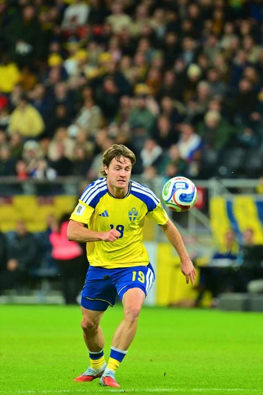 Football. FIFA World Cup Qualifiers. Sweden - Slovenia. 18.11.2025