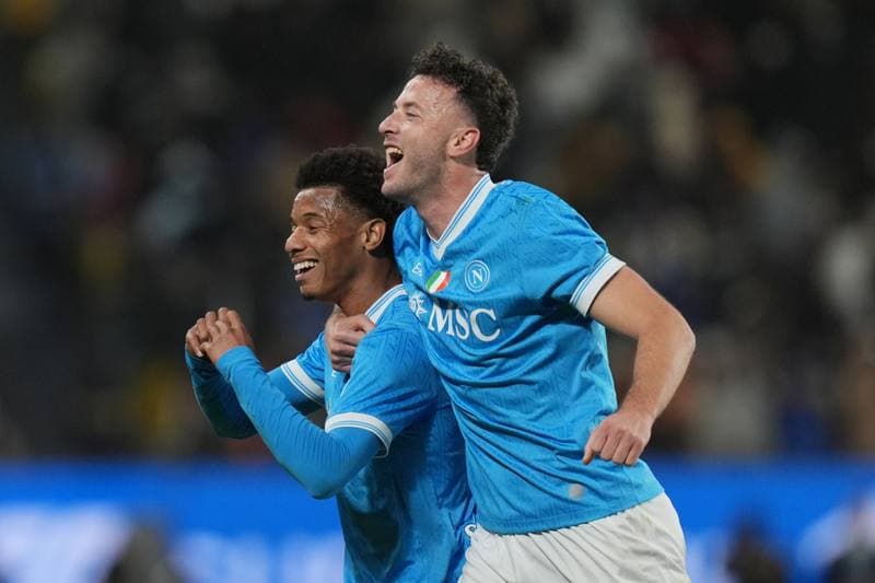 Football. EA Sports FC Supercup. Napoli - Bologna. 22.12.2025