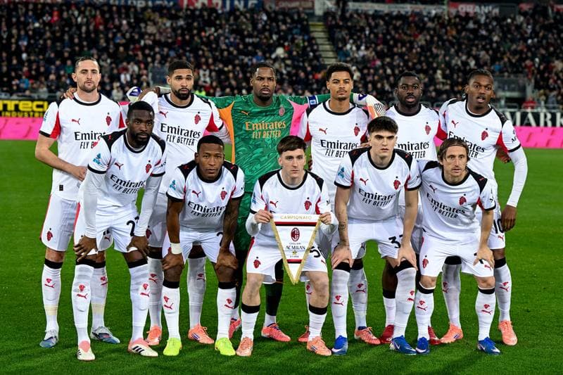 Football. Serie A. Cagliari - AC Milan. 02.01.2026