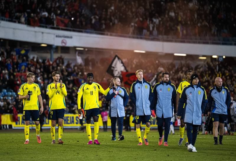 Football. FIFA World Cup Qualifier. Sweden - Kosovo. 13.10.2025