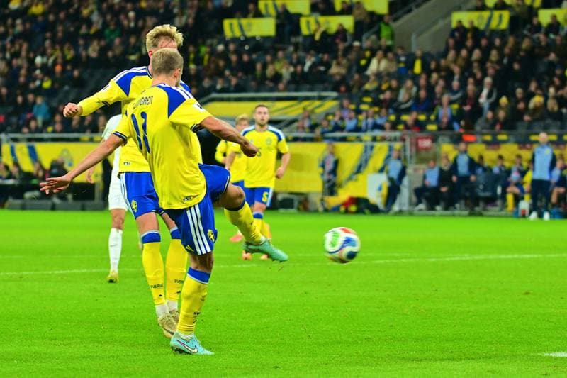 Football. FIFA World Cup Qualifiers. Sweden - Slovenia. 18.11.2025