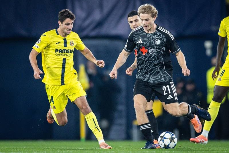 Football. UEFA Champions League. Villarreal - FC Copenhagen. 10.12.2025