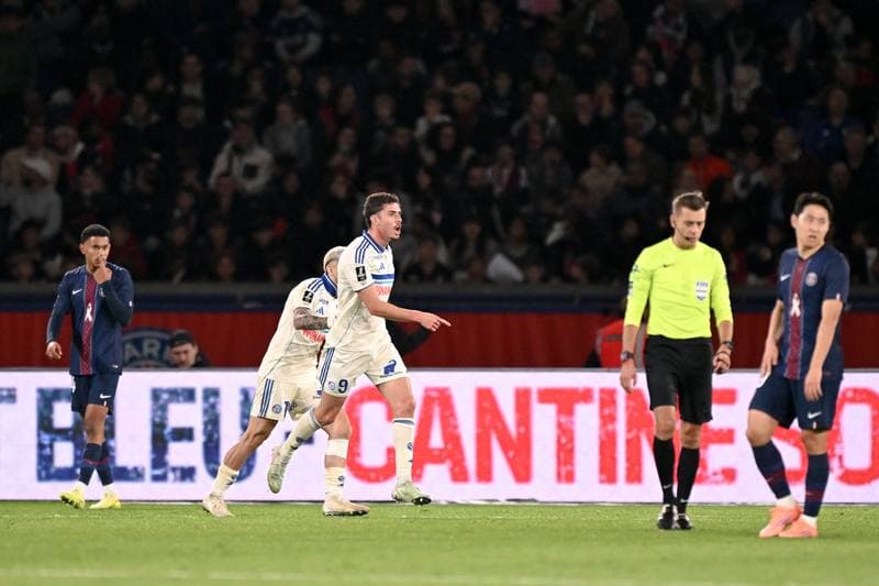 Football. Ligue 1. Paris Saint-Germain - RC Strasbourg Alsace. 17.10.2025