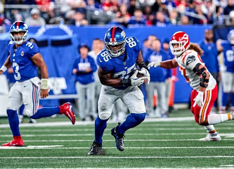 Football. NFL. Kansas City Chiefs - New York Giants. 21.09.2025