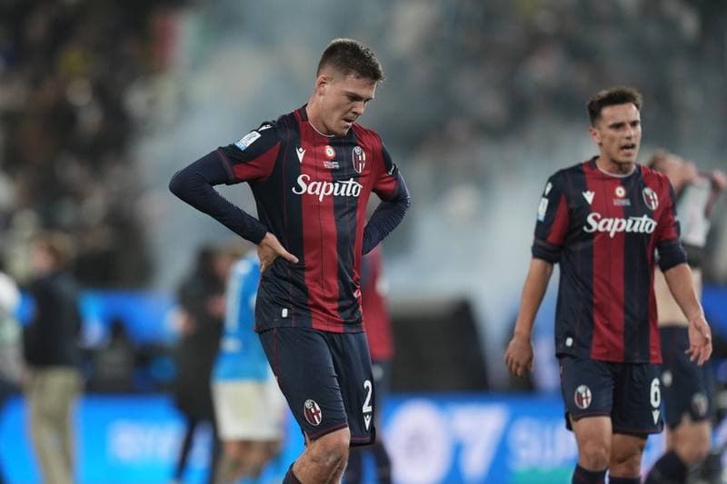 Football. EA Sports FC Supercup. Napoli - Bologna. 22.12.2025