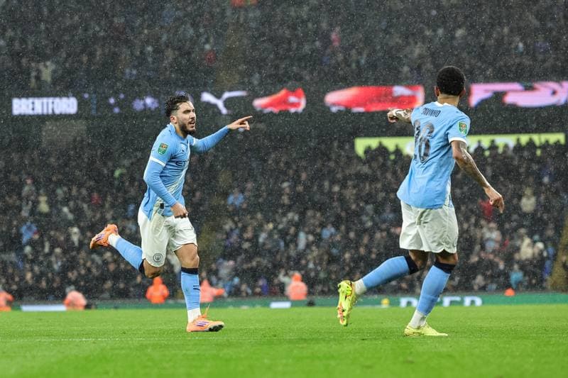 Football. Carabao Cup. Manchester City - Brentford. 17.12.2025