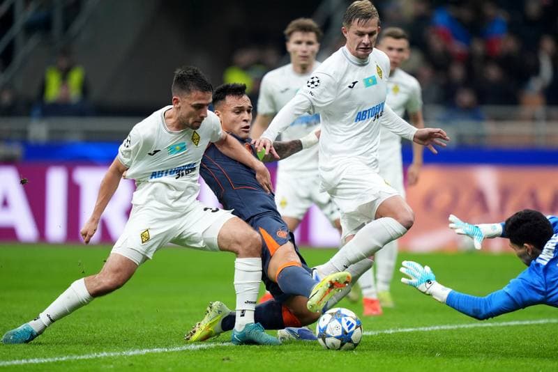 Football. UEFA Champions League. Inter - Kairat Almaty. 05.11.2025