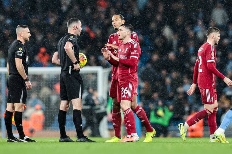 Football. Premier League. Manchester City - Liverpool. 09.11.2025