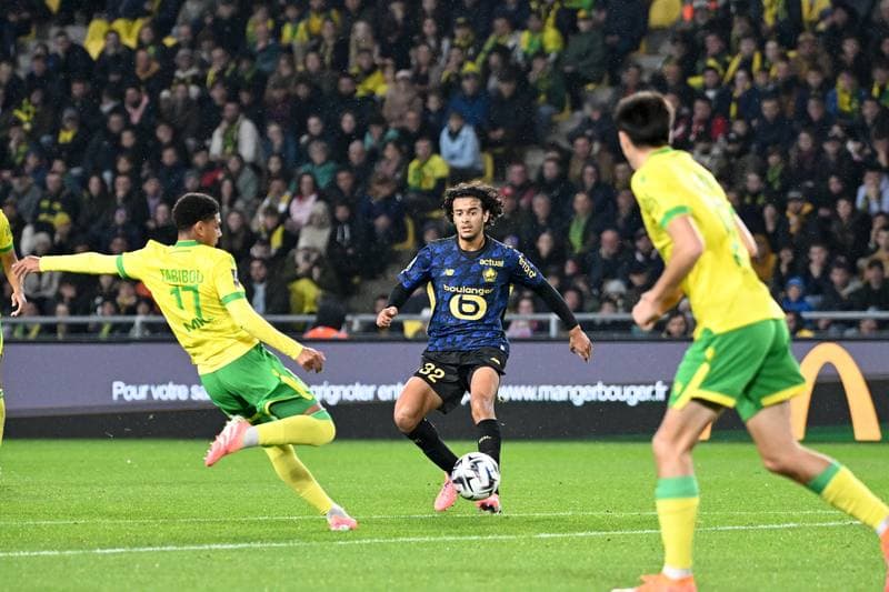 Football. Ligue 1. FC Nantes - Lille OSC. 19.10.2025