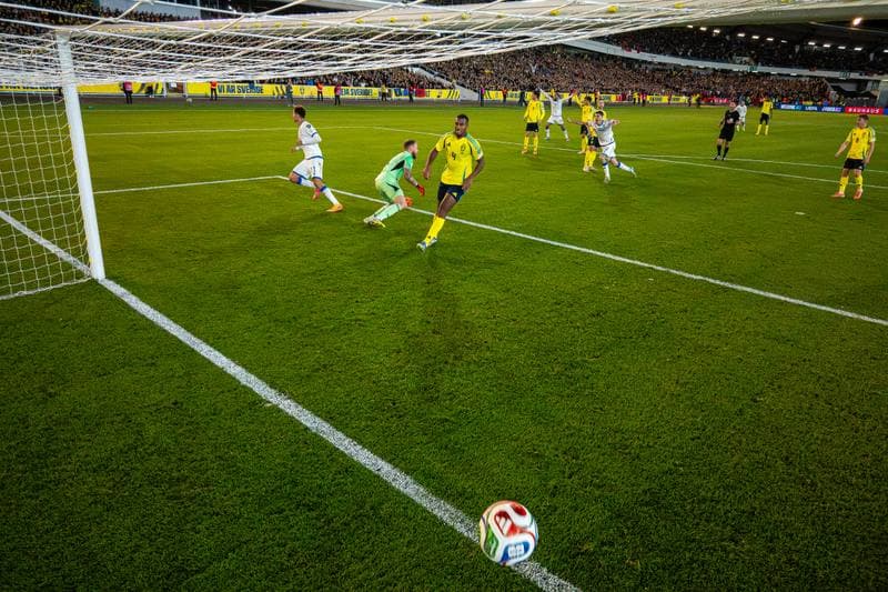 Football. FIFA World Cup Qualifier. Sweden - Kosovo. 13.10.2025
