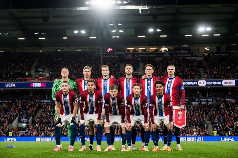 Football. FIFA World Cup Qualifier. Norway - Estonia. 13.11.2025