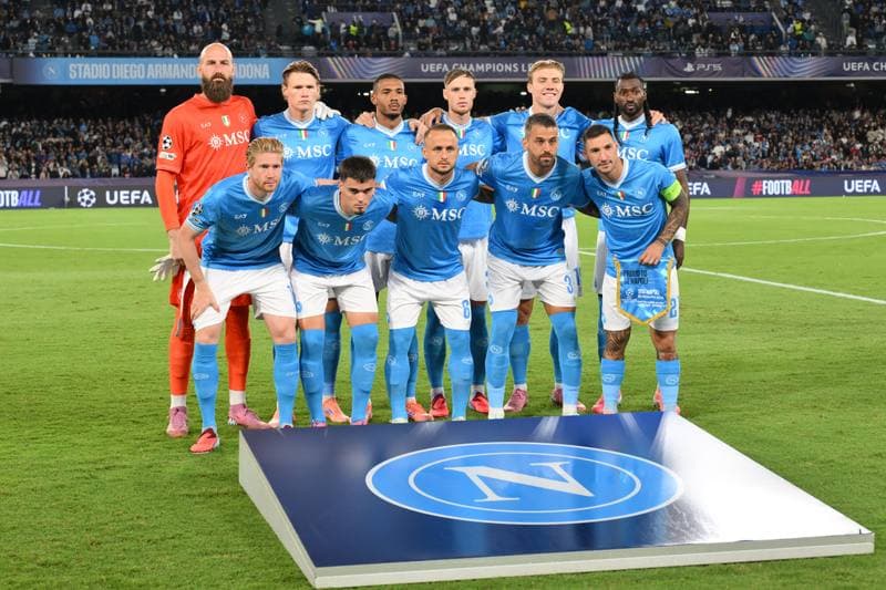 Football. UEFA Champions League. Napoli - Sporting CP. 01.10.2025