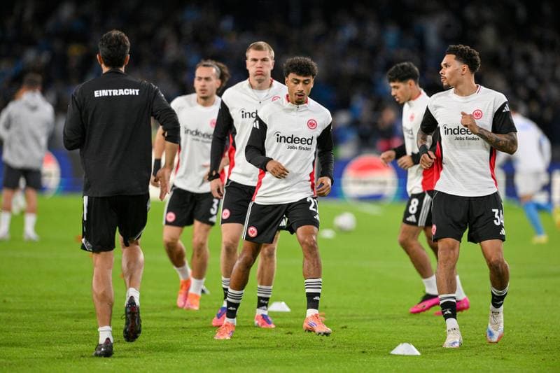 Football. UEFA Champions League. Napoli - Eintracht Frankfurt. 04.11.2025