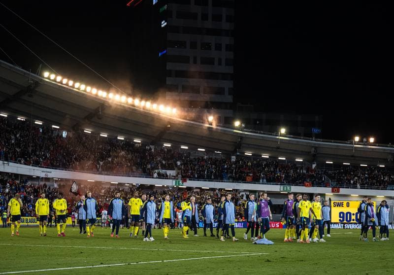 Football. FIFA World Cup Qualifier. Sweden - Kosovo. 13.10.2025