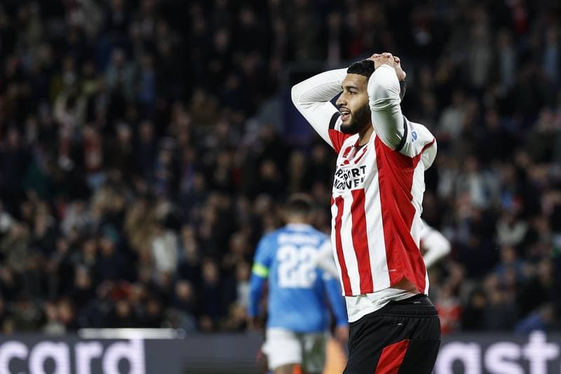 Football. UEFA Champions League. PSV Eindhoven - Napoli. 21.10.2025