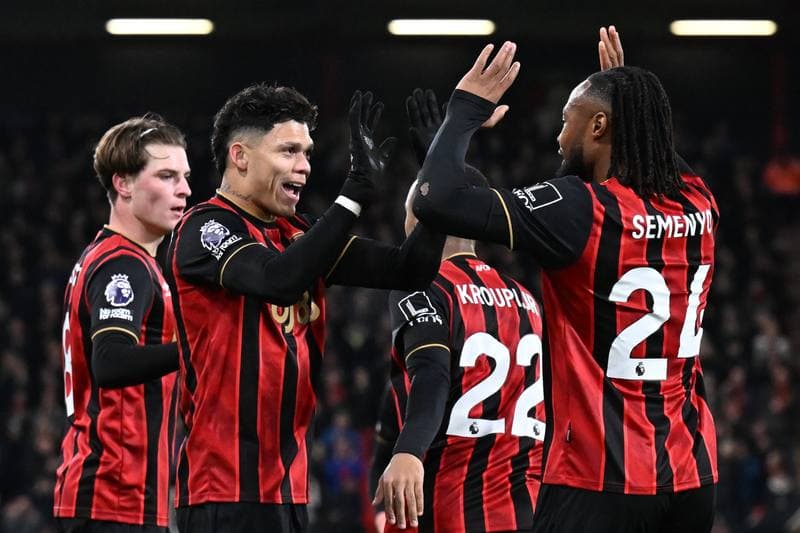 Football. Premier League. AFC Bournemouth - Tottenham Hotspur. 07.01.2026