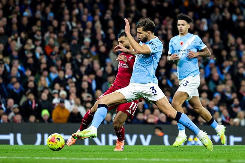 Football. Premier League. Manchester City - Liverpool. 09.11.2025